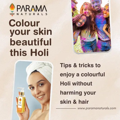 Safe Holi - Tips & Tricks for a Skin-friendly Colourful Holi