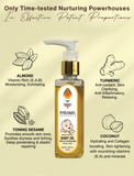 Almond-Turmeric BABY OIL Head to Toe Massage Parama Naturals