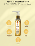 Almond-Turmeric BABY OIL Head to Toe Massage Parama Naturals