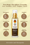 ZINGIBER OIL for Re-energizing, Pain & Stiffness Relief, Sleep Support
