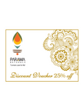 Gift Vouchers ( Available in different denomination) Parama Naturals